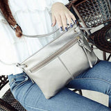 REPRCLA New Fashion Zipper Women Messenger Bags Crossbody