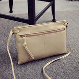 REPRCLA New Fashion Zipper Women Messenger Bags Crossbody