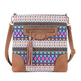 REPRCLA Fashion Bags National Canvas Women Messenger Bags Crossbody