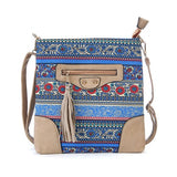 REPRCLA Fashion Bags National Canvas Women Messenger Bags Crossbody
