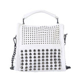 High Quality Rivet Women Shoulder Bag