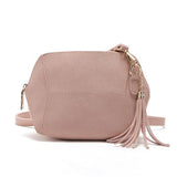 REPRCLA Fashion Matte PU Leather Candy Color Crossbody Bag