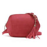 REPRCLA Fashion Matte PU Leather Candy Color Crossbody Bag