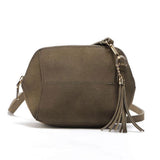 REPRCLA Fashion Matte PU Leather Candy Color Crossbody Bag