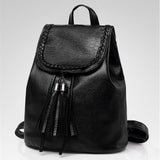 REPRCLA Fashion Tassel Women Backpacks School Bags for Girls