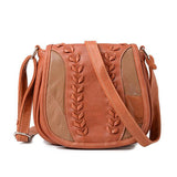 REPRCLA Vintage Leather Crossbody High Quality Women Bag