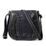 REPRCLA Vintage Leather Crossbody High Quality Women Bag