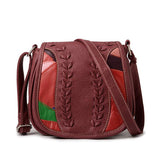 REPRCLA Vintage Leather Crossbody High Quality Women Bag