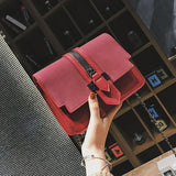 REPRCLA Fashion Matte PU Leather Women Bags Crossbody Messenger Bags