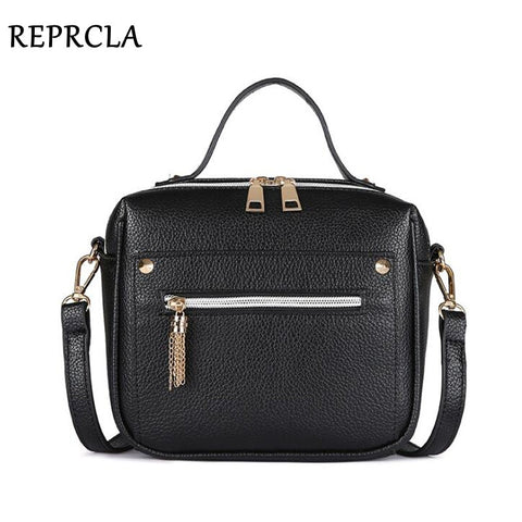 REPRCLA High Quality Soft Tassel Women Shoulder Bag