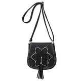 REPRCLA Brand Designer Tassel Women Bags Rivet Flower Crossbody