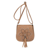 REPRCLA Brand Designer Tassel Women Bags Rivet Flower Crossbody