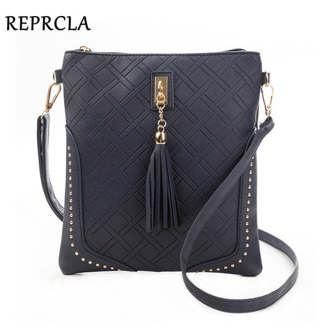 REPRCLA Designer Plaid Women Messenger Bags Crossbody
