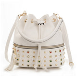 REPRCLA Luxury Brand Polyester Women Bucket Women Shoulder Bag