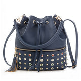 REPRCLA Luxury Brand Polyester Women Bucket Women Shoulder Bag