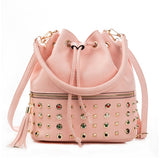 REPRCLA Luxury Brand Polyester Women Bucket Women Shoulder Bag