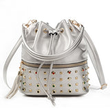 REPRCLA Luxury Brand Polyester Women Bucket Women Shoulder Bag