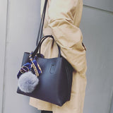 REPRCLA High Quality PU Leather Women Handbag