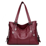 REPRCLA Leather Handbag Women Bag