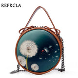 REPRCLA Circular Women Shoulder Bag