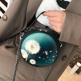 REPRCLA Circular Women Shoulder Bag