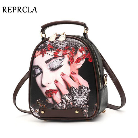 REPRCLA Multi-Function Backpack Fashion Women Shoulder Bag