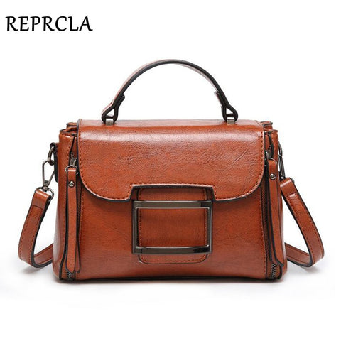 REPRCLA Luxury Designer PU Handbag Women Shoulder Bag