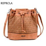 REPRCLA Brand Designer Polyester Bucket Women Shoulder Bag